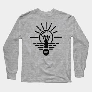 Sunset Light Bulb Long Sleeve T-Shirt